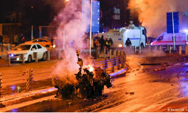  یک روز عزای عمومی در ترکیه در پی انفجارهای استانبول
